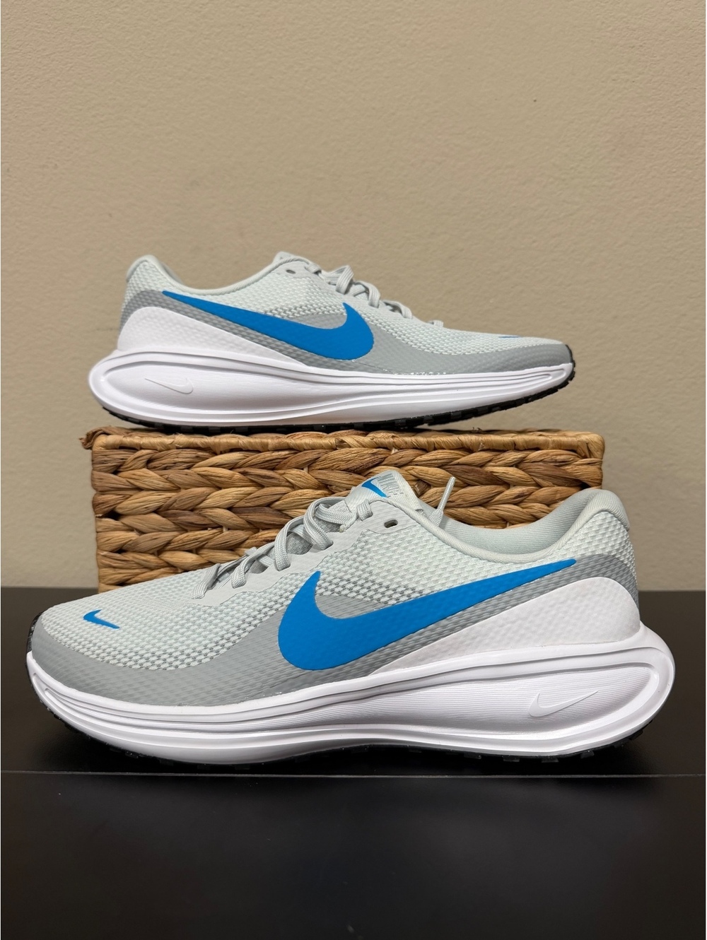 Size 9.5 - Nike Revolution 8 “Pure Platinum Blue Hero”